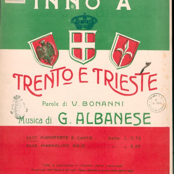 Italian Songbooks and Sheet Music from the First World War period